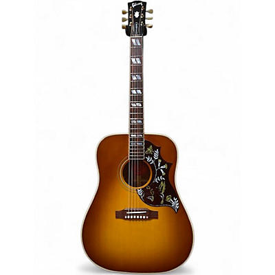 Used Gibson Hummingbird Standard Heritage Cherry Sunburst Acoustic Electric Guitar