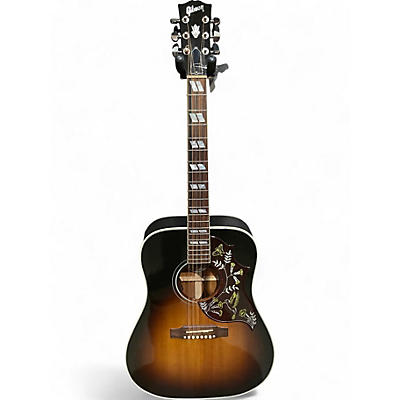 Used Gibson Hummingbird Standard Sunburst Acoustic Electric Guitar