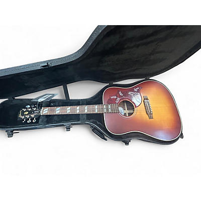 Used Gibson Hummingbird Studio 2 Tone Sunburst Acoustic Guitar