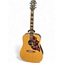 Used Gibson Hummingbird Studio Natural Acoustic Guitar Natural