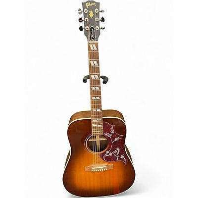 Used Gibson Hummingbird Studio Sandburst Acoustic Guitar