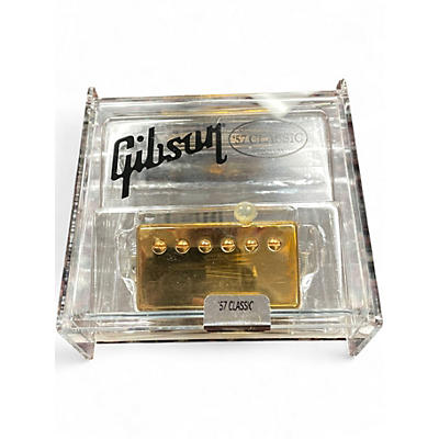 Used Gibson IM57R-GH 57 CLASSIC NECK POSITION/GOLD COVER Humbucker Electric Guitar Pickup