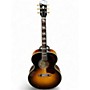 Used Gibson J-185 Vintage Sunburst Acoustic Electric Guitar Vintage Sunburst