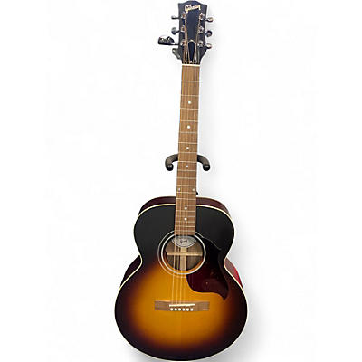 Used Gibson J165EC Vintage Sunburst Acoustic Electric Guitar