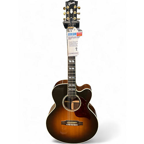 Used Gibson J165EC tabacco sunburst Acoustic Electric Guitar tabacco sunburst