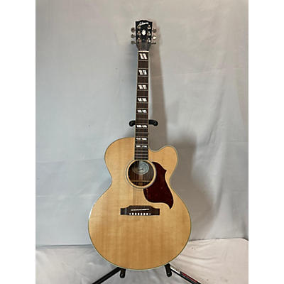 Used Gibson J185EC Natural Acoustic Electric Guitar