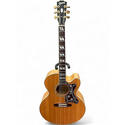 Used Gibson J185EC Natural Acoustic Electric Guitar