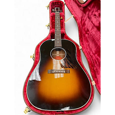 Used Gibson J35 2 Color Sunburst Acoustic Electric Guitar