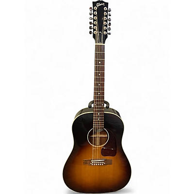 Used Gibson J45 12-String Vintage Sunburst 12 String Acoustic Electric Guitar