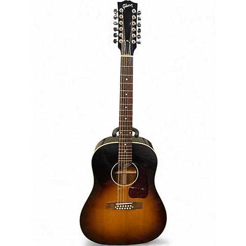 Used Gibson J45 12-String Vintage Sunburst 12 String Acoustic Electric Guitar Vintage Sunburst