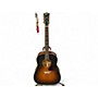 Used Gibson Used Gibson J45 1942 Banner Vintage Sunburst Acoustic Guitar Vintage Sunburst