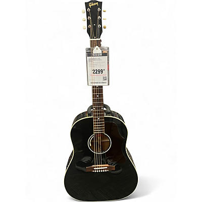 Used Gibson J45 50'S Ebony Black Acoustic Guitar