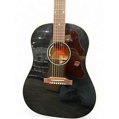 Used Gibson J45 50's Ebony Black Acoustic Guitar