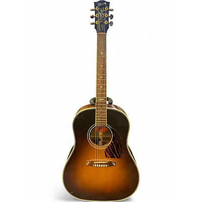 Used Gibson J45 CUSTOM MYSTIC Vintage Sunburst Acoustic Electric Guitar