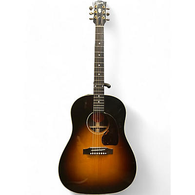 Gibson Used Gibson J45 Rosewood 2 Color Sunburst Acoustic Electric Guitar