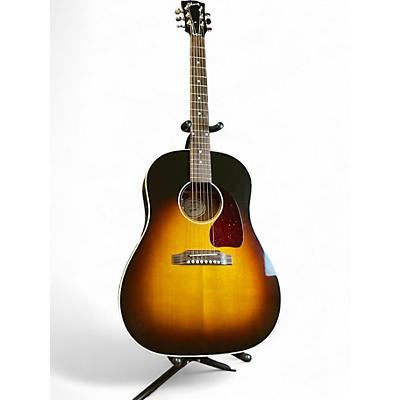 Used Gibson J45 Standard 2 Color Sunburst Acoustic Electric Guitar