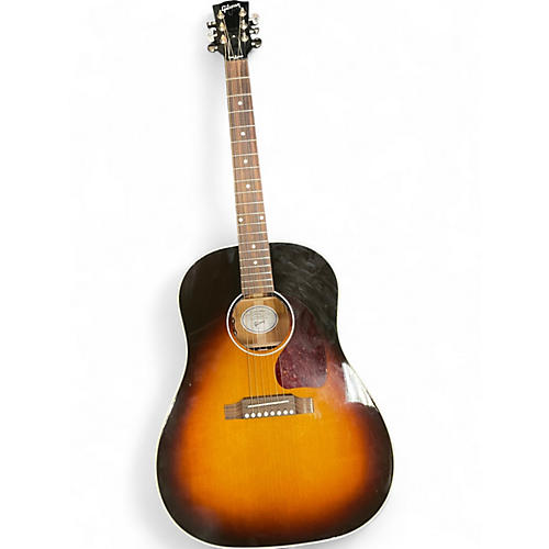 Used Gibson J45 Standard 2 Color Sunburst Acoustic Electric Guitar 2 Color Sunburst