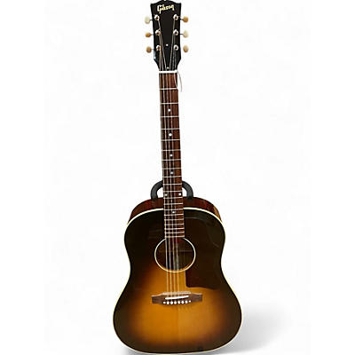 Used Gibson J45 Standard 2 Color Sunburst Acoustic Electric Guitar