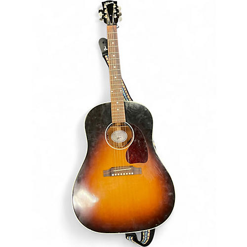 Used Gibson J45 Standard 2 Tone Sunburst Acoustic Electric Guitar 2 Tone Sunburst