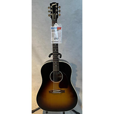 Gibson Used Gibson J45 Standard 3 Tone Sunburst Acoustic Electric Guitar