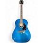 Used Gibson J45 Standard Blue Acoustic Electric Guitar Blue