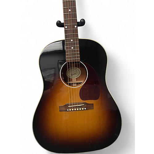 Used Gibson J45 Standard Sunburst Acoustic Electric Guitar Sunburst