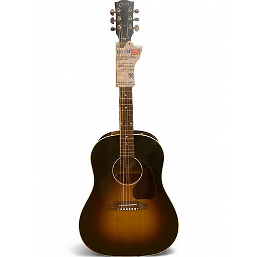 Gibson Used Gibson J45 Standard Tobacco Sunburst Acoustic Electric Guitar Tobacco Sunburst