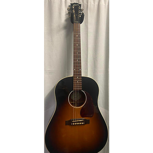 Gibson Used Gibson J45 Standard Vintage Sunburst Acoustic Electric Guitar Vintage Sunburst