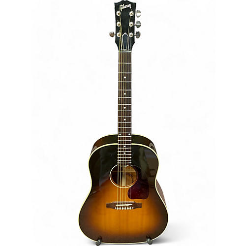 Gibson Used Gibson J45 Standard Vintage Sunburst Acoustic Electric Guitar Vintage Sunburst