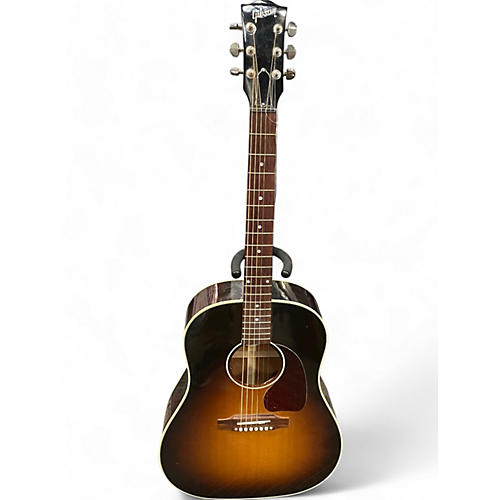 Gibson Used Gibson J45 Standard Vintage Sunburst Acoustic Electric Guitar Vintage Sunburst