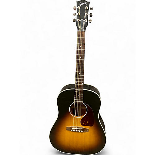 Used Gibson J45 Standard Vintage Sunburst Acoustic Electric Guitar Vintage Sunburst