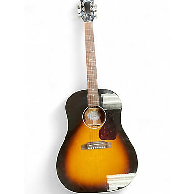 Used Gibson J45 Standard Vintage Sunburst Acoustic Electric Guitar