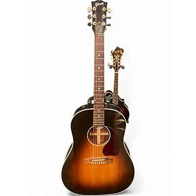 Used Gibson J45 Standard Vintage Sunburst Acoustic Electric Guitar