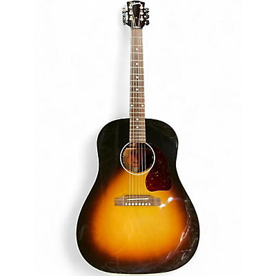 Used Gibson J45 Standard Vintage Sunburst Acoustic Electric Guitar
