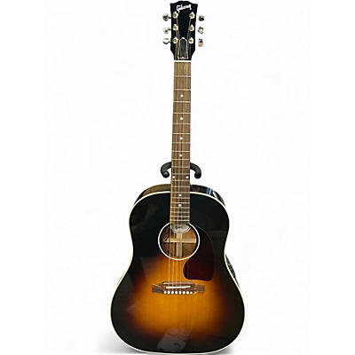 Used Gibson J45 Standard Vintage Sunburst Acoustic Electric Guitar