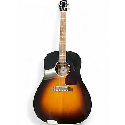Used Gibson J45 Standard Vintage Sunburst Acoustic Electric Guitar