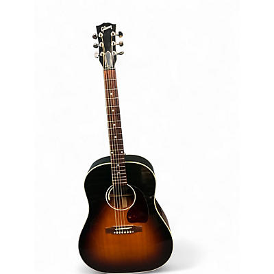 Used Gibson J45 Standard Vintage Sunburst Acoustic Electric Guitar