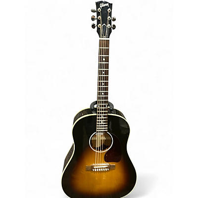 Used Gibson J45 Standard Vintage Sunburst Acoustic Electric Guitar