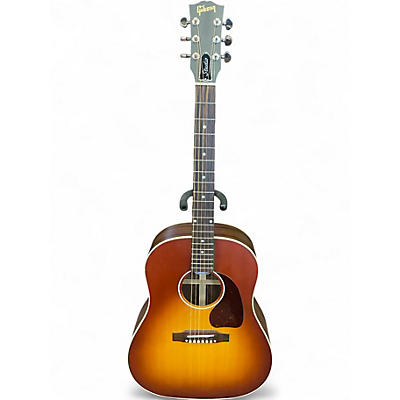 Used Gibson J45 Studio 2 Color Sunburst Acoustic Electric Guitar