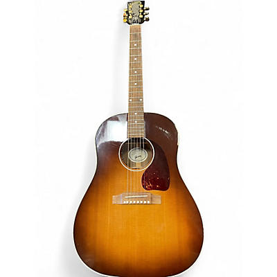 Used Gibson J45 Studio Tobacco Sunburst Acoustic Electric Guitar