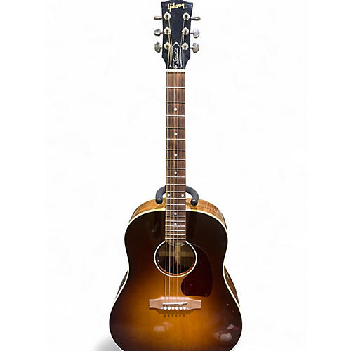 Used Gibson J45 Studio Walnut Burst Acoustic Electric Guitar Walnut Burst