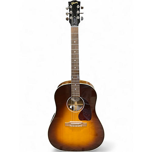 Used Gibson J45 Studio Walnut Burst Acoustic Electric Guitar Walnut Burst