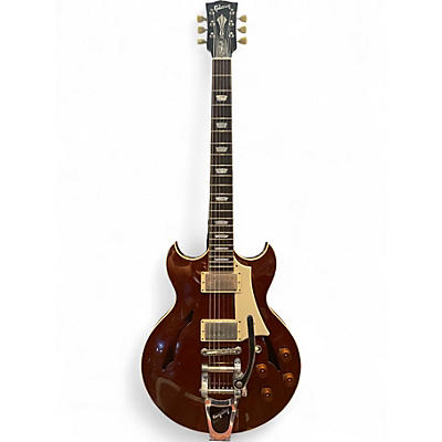 Used Gibson Johnny A Standard Trans Brown Hollow Body Electric Guitar