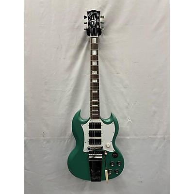 Gibson Used Gibson KIRK DOUGLAS SG Inverness Green Solid Body Electric Guitar