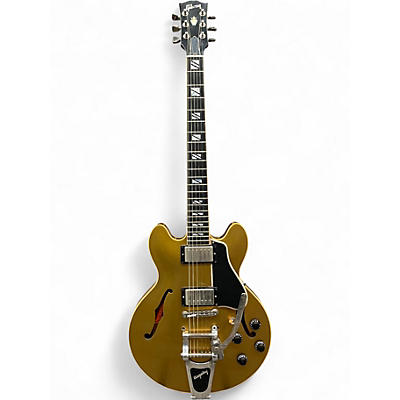 Used Gibson KS-336 Kiefer Sutherland Signature Gold Top Hollow Body Electric Guitar