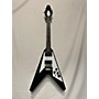 Used Gibson Used Gibson Kirk Hammett Signature Flying V Aged Ebony Solid Body Electric Guitar Ebony