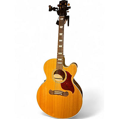 Used Gibson L4-A Natural Acoustic Electric Guitar