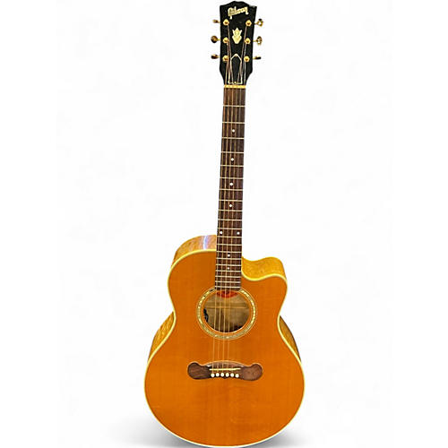 Used Gibson LC-1 Cascade Natural Acoustic Electric Guitar Natural