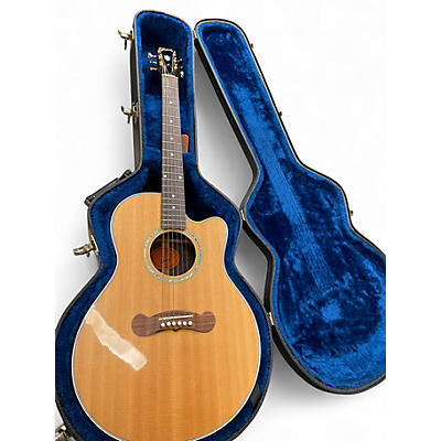 Used Gibson LC-1 Cascade Natural Acoustic Electric Guitar