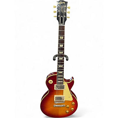 Used Gibson LES PAUL 59 REISSUE MURPHY LAB FACTORY BURST Solid Body Electric Guitar